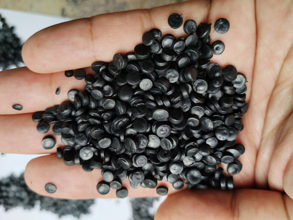 铜陵再生塑料HDPE低压管道颗粒