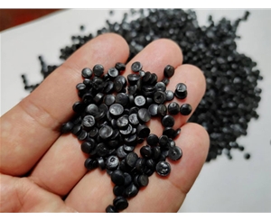 铜陵黑色HDPE再生管道颗粒料